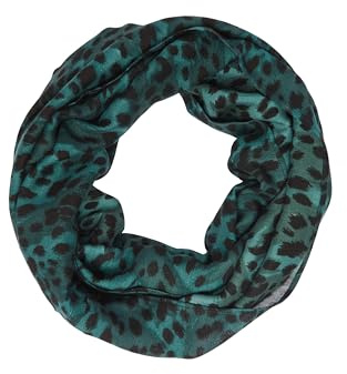 s.Oliver Snood mit Leo-Print