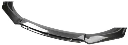 JGTUIRYEH Coche Alerón Delantero para Tesla Model S 2016-2023, Frontal Spoiler Labio Parachoques Delantero Difusor Divisor Lip Kit Carrocería Accesorios,B-Carbon Fiber Black
