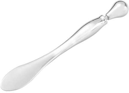 FIXOSHEE Tragbarer Augenmassagestab aus Zinklegierung 10,6cm Kleiner Design für Effektive Augenpflege gegen Falten und Augenringe für Damen