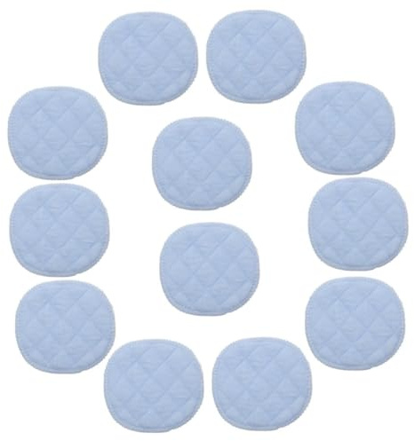 HIAKDOFT Coppette Assorbilatte Riutilizzabili per Allattamento Materno, 20 Pezzi, Cotone Traspirante Anti-perdita, Delicate sulla Pelle, Leggere e Compatte per Mamme in Movimento