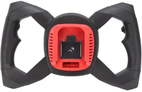 Garosa Tarière à Glace électrique sans Fil, 6 Vitesses Réglables avec Poignée Ergonomique et Fonction Marche Avant et Arrière, pour le Forage de Glace et le Mélange de Ciment,