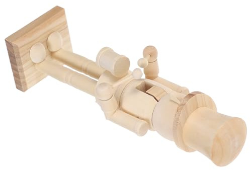 HOODANCOS Cascanueces de Madera sin Pintar 25 CM, Figura Soldado DIY para Pintar, Decoración Navideña Artesanal para Mesa y Chimenea, Adorno Festivo Madera Resistente, Marioneta Cascanueces