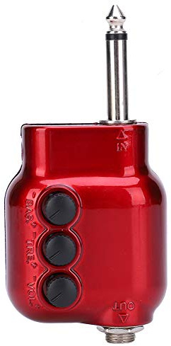 Blaihild Amplificatore per Chitarra, Amplificatore di Potenza Mini Pickup Elettrico, Leggero, Jack di Uscita da 6,35 Mm per lo Studio Domestico