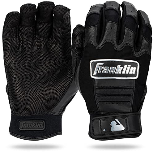 Franklin Sports CFX Pro Full färg Chrome Series slaghandskar CFX Pro full färg krom slaghandskar, svart, vuxen stor