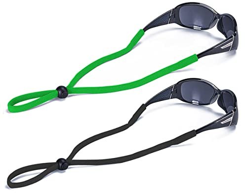Confezione da 2 cinghie universali per occhiali da vista, corde elastiche