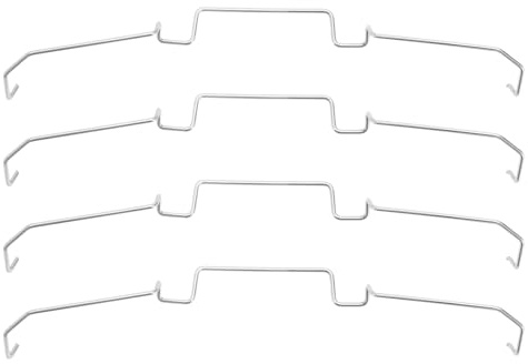 SG Store 4 Stück Befestigungsschnallen für Kühlkörper, Computer-Host, Haken für Lüfter, Kühlung, Sicherungsring, Haken unten, Stahldraht, für DIY-Projekte