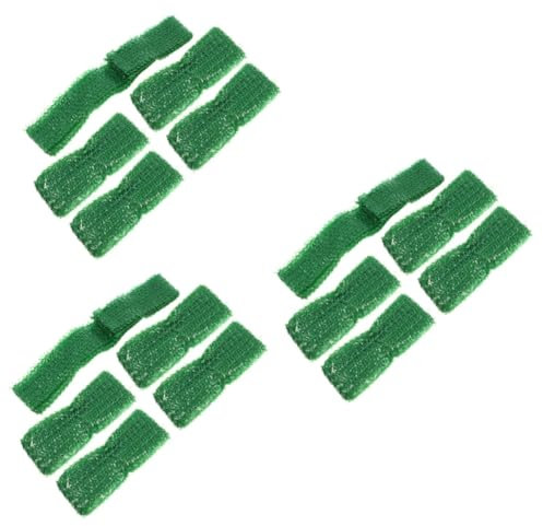 UPKOCH 45 Stück Krawatte Baumgürtel Gartengürtel Grüne Krawatte Garten Krawatten Absteckbänder Für Bäume Pflanzenbinder Zur Unterstützung Anlage Sport Reißverschluss Schnüren