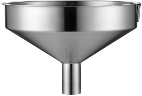 Coladores de malla de acero inoxidable, gran diámetro, grado industrial, boca extra ancha para uso comercial y doméstico (estilo de imagen-02)