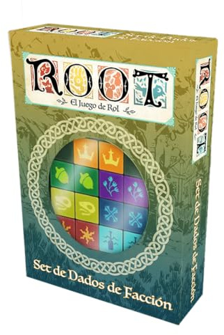Shadowlands Ediciones Root: Fraktionswürfel-Set | Rollenspiel | ab 2 Spielern | Spanisch | Ab 2 Spielern | Spanisch