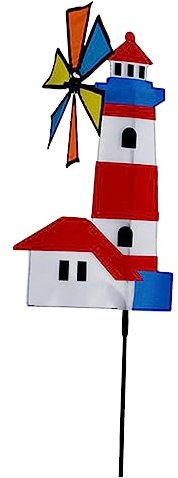 BESTonZON Cloth Windmill Toys Rainbow Pinwheel Decorative Garden Outdoor Play Winnower for Boys and Girls Boy Pinwheel Windmill Backyard Fun Activity