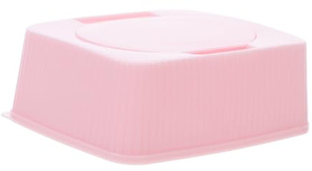 Mobestech Feuchttuchbox mit Klappdeckel Staubdichter Feuchttuchhalter aus Pp Leicht und Tragbar für Babyfeuchttücher und Zuhause