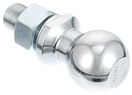 SOPOTUTU 50mm Trailer Hitch Ball Sturdy Coupling Connector for Yacht and Trailer Accessories Replacement Tow Ball