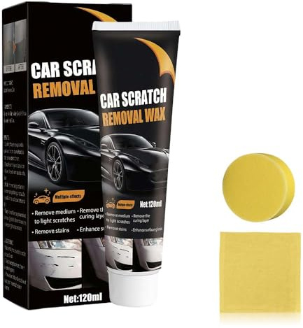 Auto-Kratzer-Reparaturpaste, 2026 Neu Auto Kratzer Entferner Autokratzer Reparaturpaste, Politur Paste Kunststoff Restaurator Renovierungspflege (1 Set)