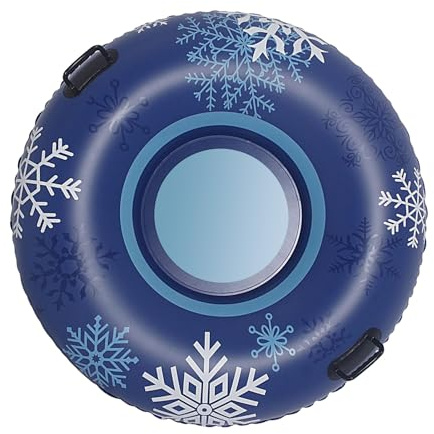 Aufblasbarer Schlitten, Aufblasbare Schneereifen Mit Griffen, Schneering