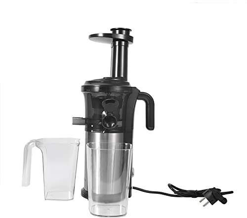 Licuadora Torvex, extractor de jugo de masticación lenta con tornillo sin fin, 200 W, 40 RPM, acero inoxidable para frutas y verduras.
