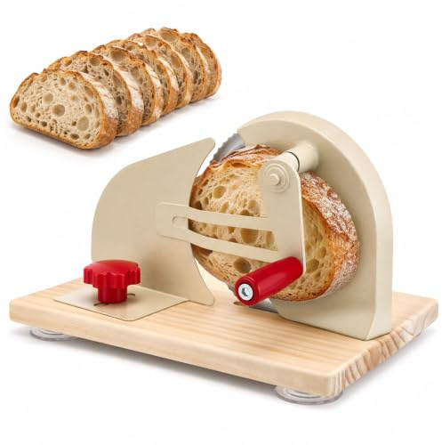Coupe-pain manuel, machine à pain avec graduation, acier inoxydable 304, épaisseur de tranche réglable, pour fromage, pain et légumes