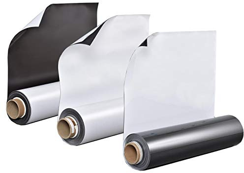 Auswahlangebot! Eisen/Ferrofolien - Selbstklebend - 0,6mm Stark - Magnetische Pinnwand, Magnetgrund, Whiteboardfolien, Tafel, Magnettafel(Braun - 60x40cm)