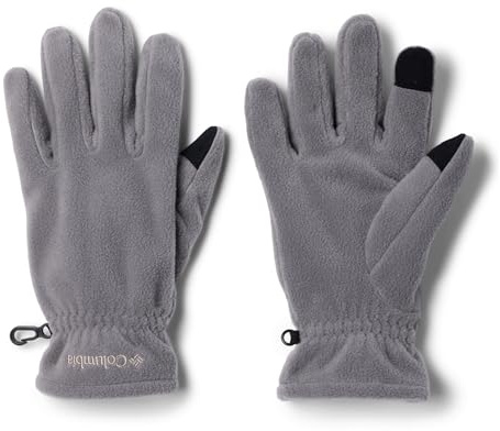 Columbia Mens Steens Mountain II Fleece Glove, City Grey, Small