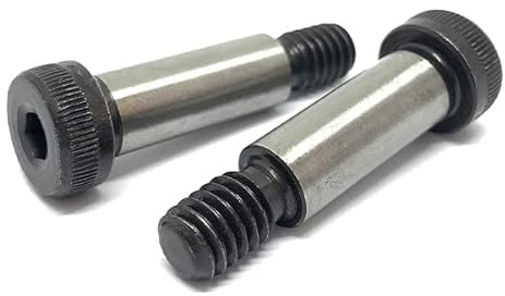 (2 Pieces) 5/8 x 1-1/2 x 1/2-13 Allen Socket Alloy Shoulder Bolts Black Oxide