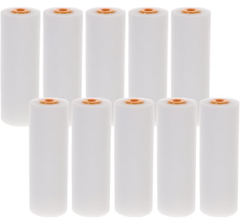 Ciieeo Fundas de Esponja para Rodillos de Pintura de 6 Pulgadas, 10 Piezas, Baja Densidad, Material Esponjoso Suave, Accesorios Prácticos para Pintar Paredes y Decoración del Hogar