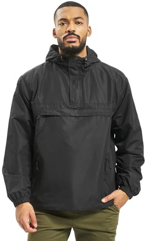Brandit Summer Windbreaker, Color: black, Size: 3XL