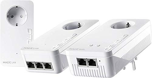Devolo Magic 2 WiFi Triple Streaming Kit Powerline WiFi Network Kit 8728 DE Powerline, WiFi 2400 Mbit