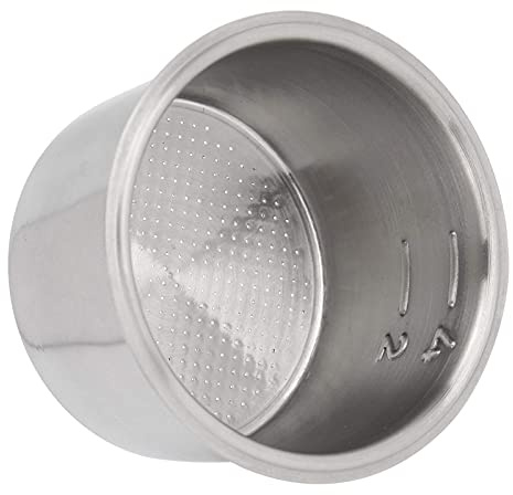 Filtros de café reutilizables Filtro de café de acero inoxidable de 51 mm Cesta de filtro poroso no presurizado de una sola pared 4 tazas