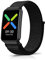 ZoRoll Armband für Oppo Watch Free, Nylon Einstellbar Klettverschluss Ersatzarmband Sport Loop Soft Kompatibel mit Oppo Watch Free - Schwarz