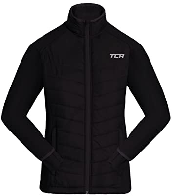 TCA Flickor Excel Löparjacka för alla årstider, lättviktig, vattenavvisande och packbar - Svart, 8-10 år
