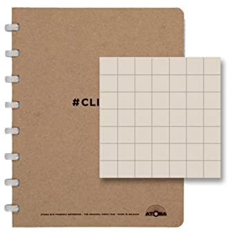ATOMA Notizbuchsystem - Climate - A5 - Kariert 5 mm