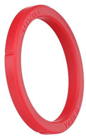 Snapworld-Kaffee Dichtung Siebträgerdichtung für LA SPAZIALE für Brühgruppe | Ersatz, O-Ring Brühkopfdichtung für Espressomaschine Kaffeemaschine (Rot) ø 64 x 52 x 6,4mm
