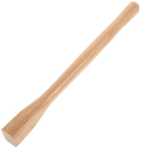 HANABASS Hoe Wooden Handle Tool Garden Accessories Replacement Hammer Handle Wood Hoe Handles Handle for Replacement Reinforcing Hoe Handle Wooden Hoe Handle Hoe Installation Supplies