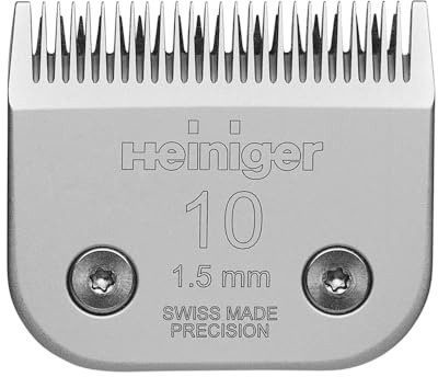 Heiniger Snap-On Scherkopf #10/1,5 mm Red Line für Saphir/Opal