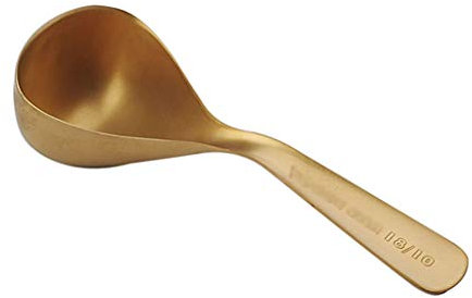 HPTHLY Tablespoons Vintage Golden Small Spoon Coffee Tea Measuring Spoon 18/10 Stainless Steel Soup Spoon Serving Ladle 5.3 Serving Spoon