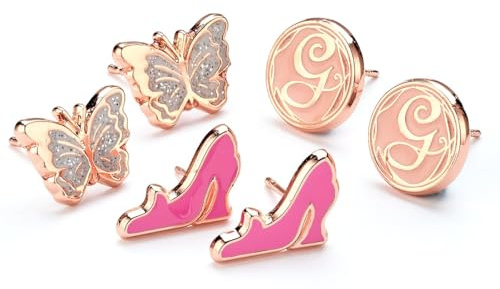 Wicked Glinda - Butterfly Unisex Pendiente Plateado
