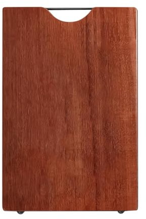 Planche à découper en bois dur épais - Planche à découper professionnelle - Planche à découper en bois dur naturel - Bloc de boucher artisanal facile à nettoyer pour votre cuisine