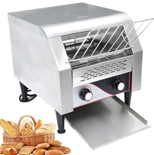 Tostadoras Industriales EléCtricas Para Restaurantes Con Horno De Acero Inoxidable Tostadora Industrial Resistente Con Cinta Transportadora Horno EléCtrico De Acero,Large