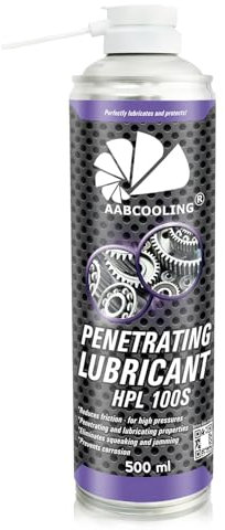 AABCOOLING HPL 100S Bicycle Grease 500ml - Penetrating Oil Spray for Chains and Gears Grease for Outdoor Use Multifunctional Anti-Squeak Bicycle Maintenance K6