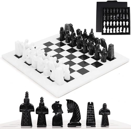 Schackset HYD (vit och svart)