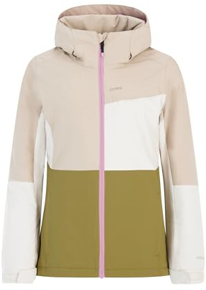 Protest Chaqueta de esquí y snowboard para mujer PRTSina, Willow Green, L