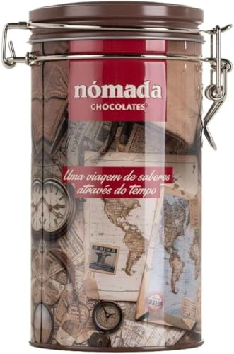 Bonbons al cioccolato al latte, 115 g, in latta illustrata, prodotto gourmet di origine portoghese, edizione limitata ispirata ai viaggi e alle esperienze uniche