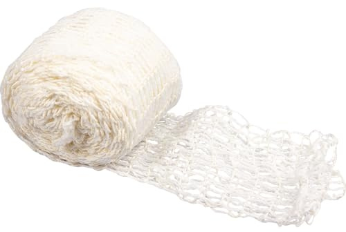 Browin 310120 Schinkennetz weiß, Fleischnetz, Elastische, Rollbraten Netz, 15 cm x 5 m bis 220°C, Stoff, White, cm, 7 x 7 x 6 cm, 1 Einheiten