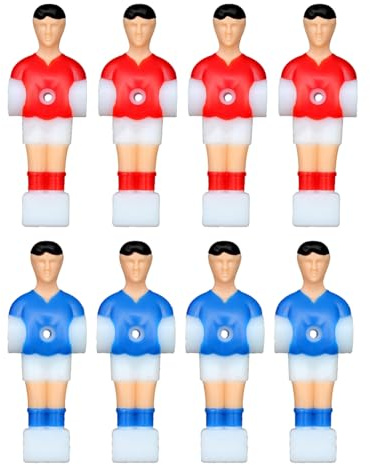 MISUVRSE Futbolín de fútbol para hombre, resinas de futbolín, repuesto para futbolín, escritorio, muñecos, figuras de jugador de fútbol