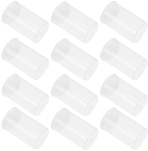 OFFSCH 50 Piezas Caja de Cebos Pesca Transparente Contenedores Plásticos Resistentes con Tapa Organizador Compacto para Señuelos Carretes y Accesorios Almacenamiento Seguro y Portátil