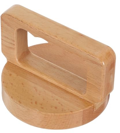 PRETYZOOM Strumento per attività di Stampa Manuale e Scrapbooking per Stampa Artigianale in Legno con Manico Ergonomico e Superficie Liscia per Ragazzo Ragazza