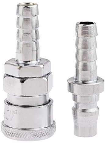 Air Line Hose Fittings Quick Release Coupler Bayonet Connectors for 10mm Inner Diameter-Pack of 2
