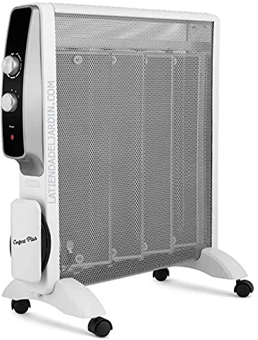 Radiador elemento calefactor MICA 1500W. 2 potencias de calor: 500W-1500W. Rápida convección y difusión del calor.