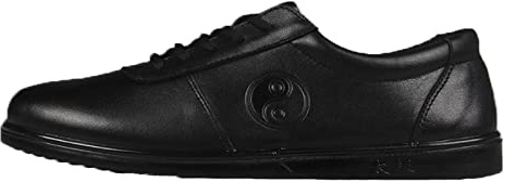 Zapatos Tai Chi Cuero Suave Cómodos Zapatos Artes Marciales Suaves Zapatos Práctica Zapatos Taekwondo,Black-47