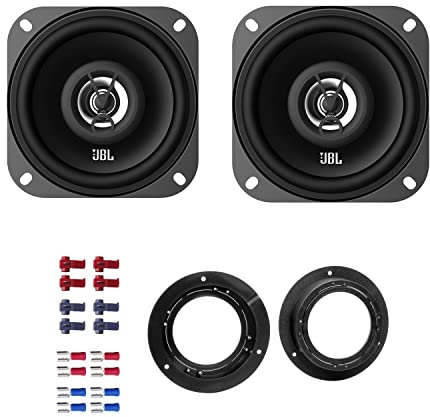 JBL Auto Lautsprecher Boxen Stage1 41F 250 Watt 10 cm 2 Wege Koax passend für Mercedes A-Klasse W169 2004-2012 Türen hinten