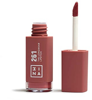 3INA- The Lipstick 734 - Rosetto Verde Bottiglia Scuro - Cremosi e Mat | Rossetti Matte Cremosi con Vitamina E e Burro di Karite - Alta Pigmentazione al Profumo di Vaniglia - Vegan-Cruelty Free